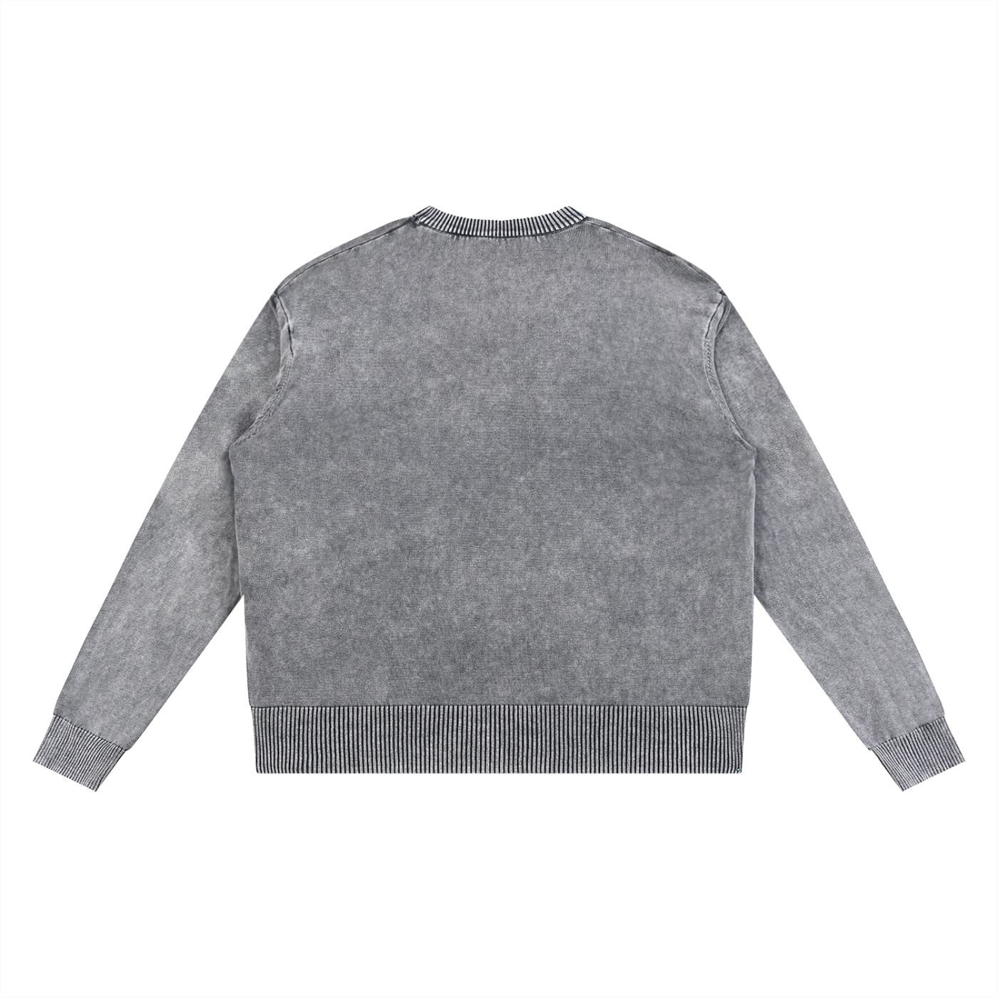 ARROYOCLOTHING BLANK WASHED OVERSIZED SWEATER