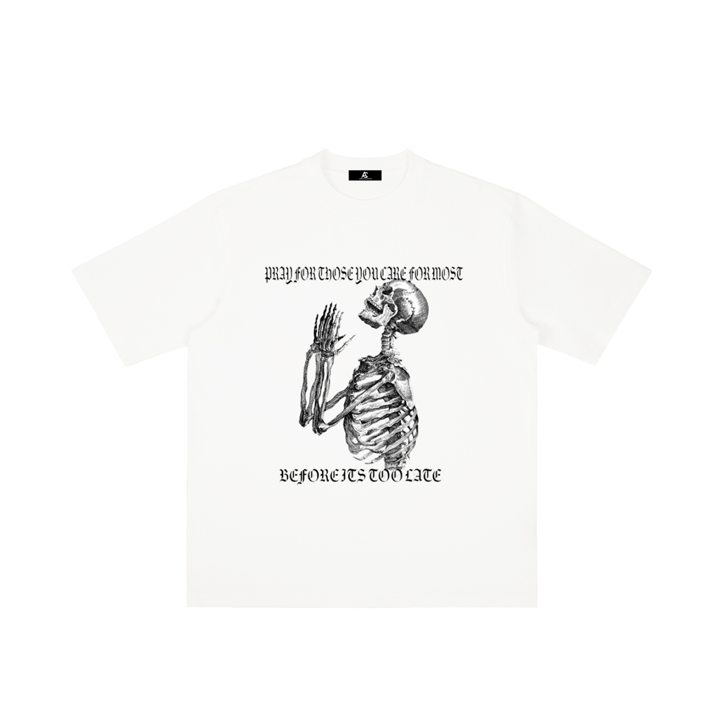 PRAY VINTAGE WASH OVERSIZED TEE