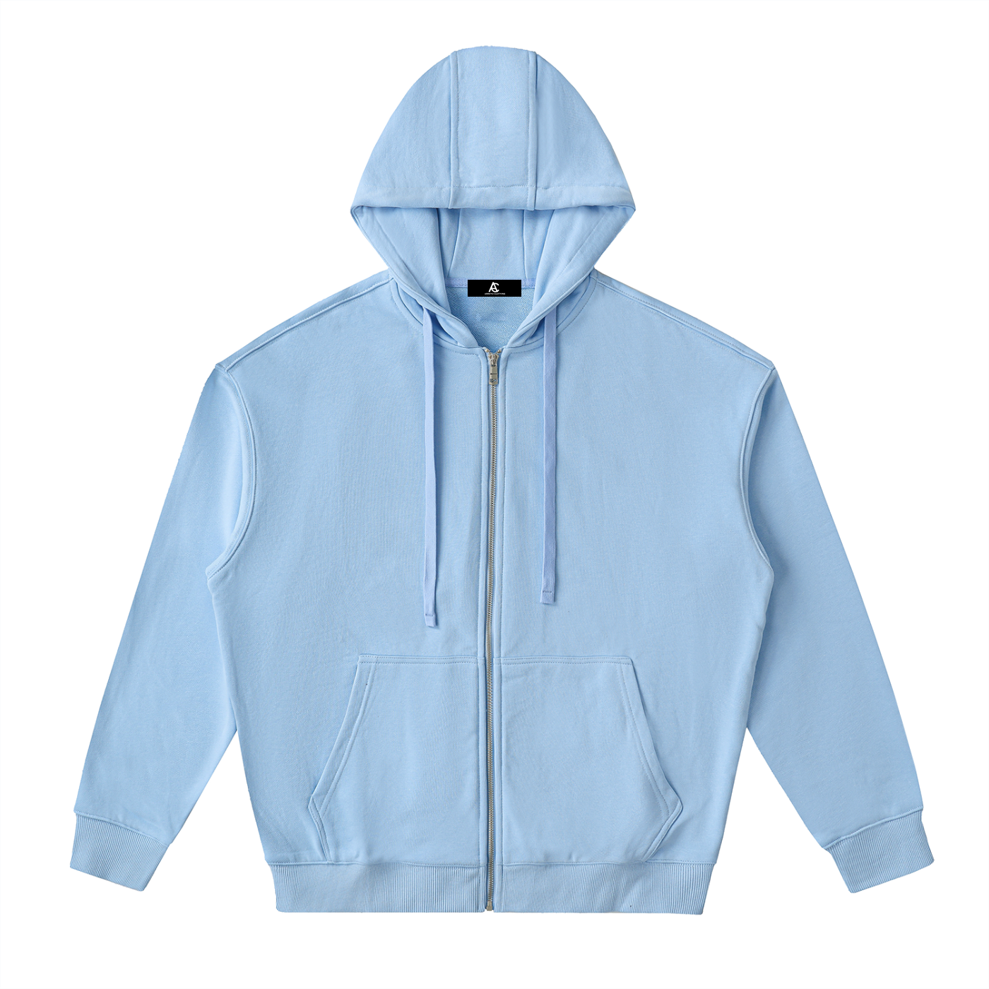 BLANK DROP SHOULDER ZIP UP