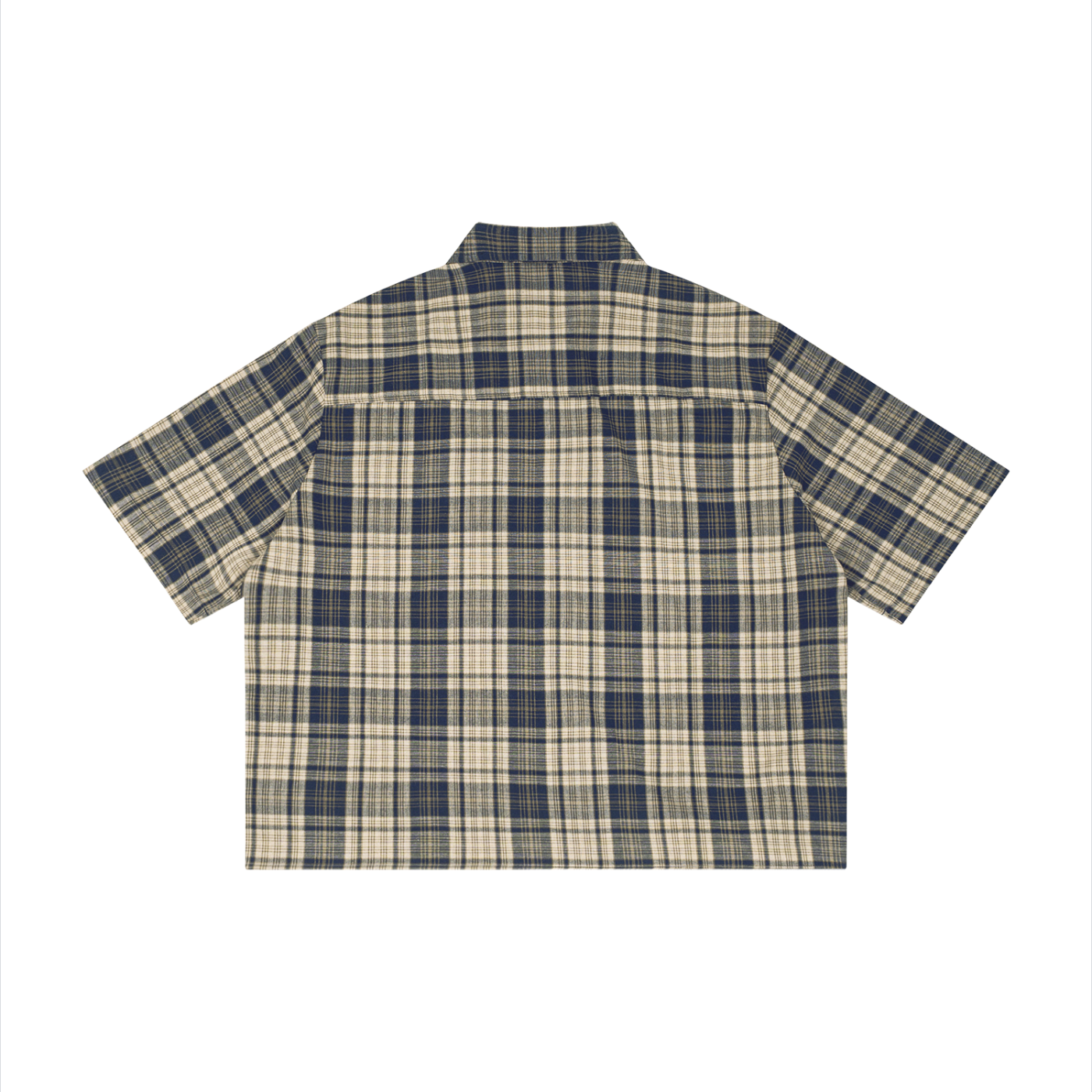 PLAID BOXY SHIRT