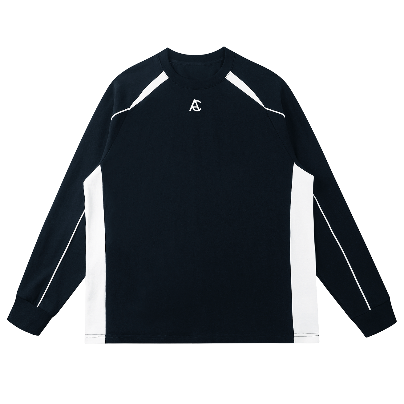 CONTRAST PANEL SWEATSHIRT