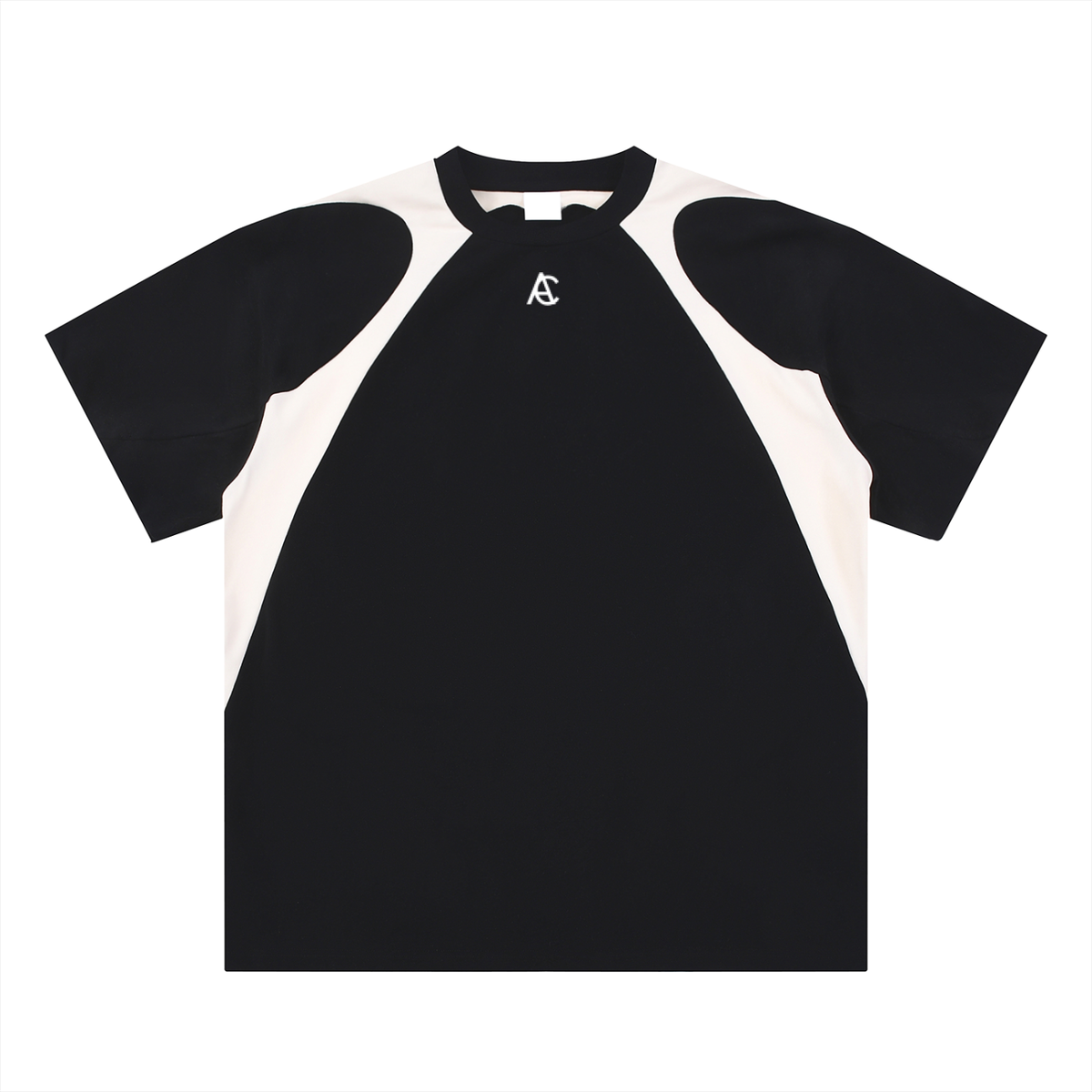 CONTRAST PANEL TEE
