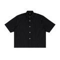 STRIPED BOXY BUTTON UP