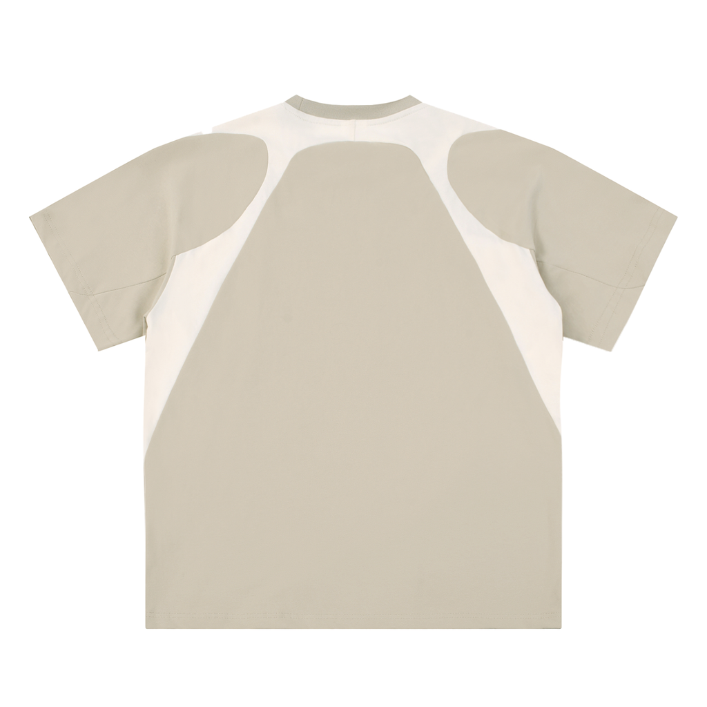 CONTRAST PANEL TEE