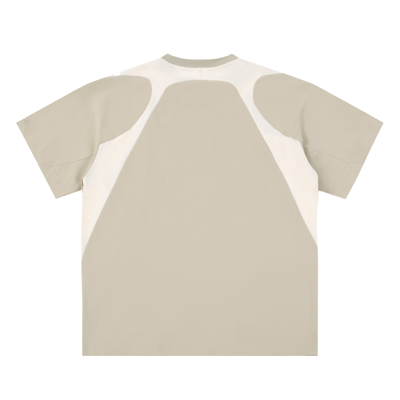 CONTRAST PANEL TEE