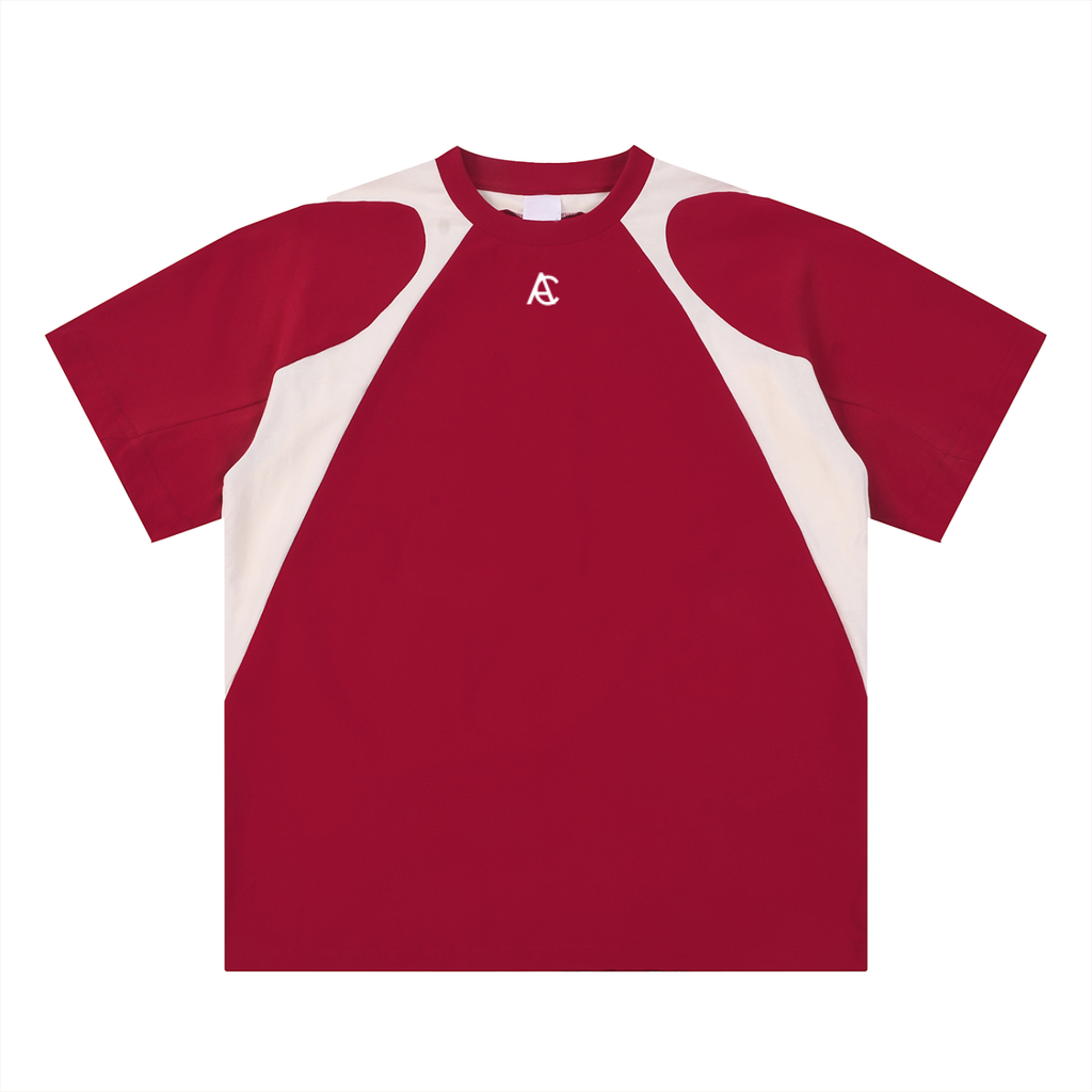 CONTRAST PANEL TEE