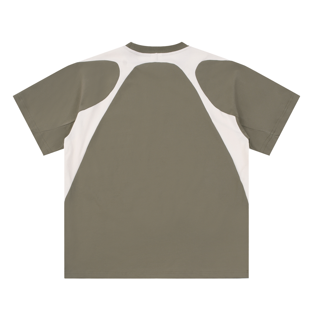 CONTRAST PANEL TEE