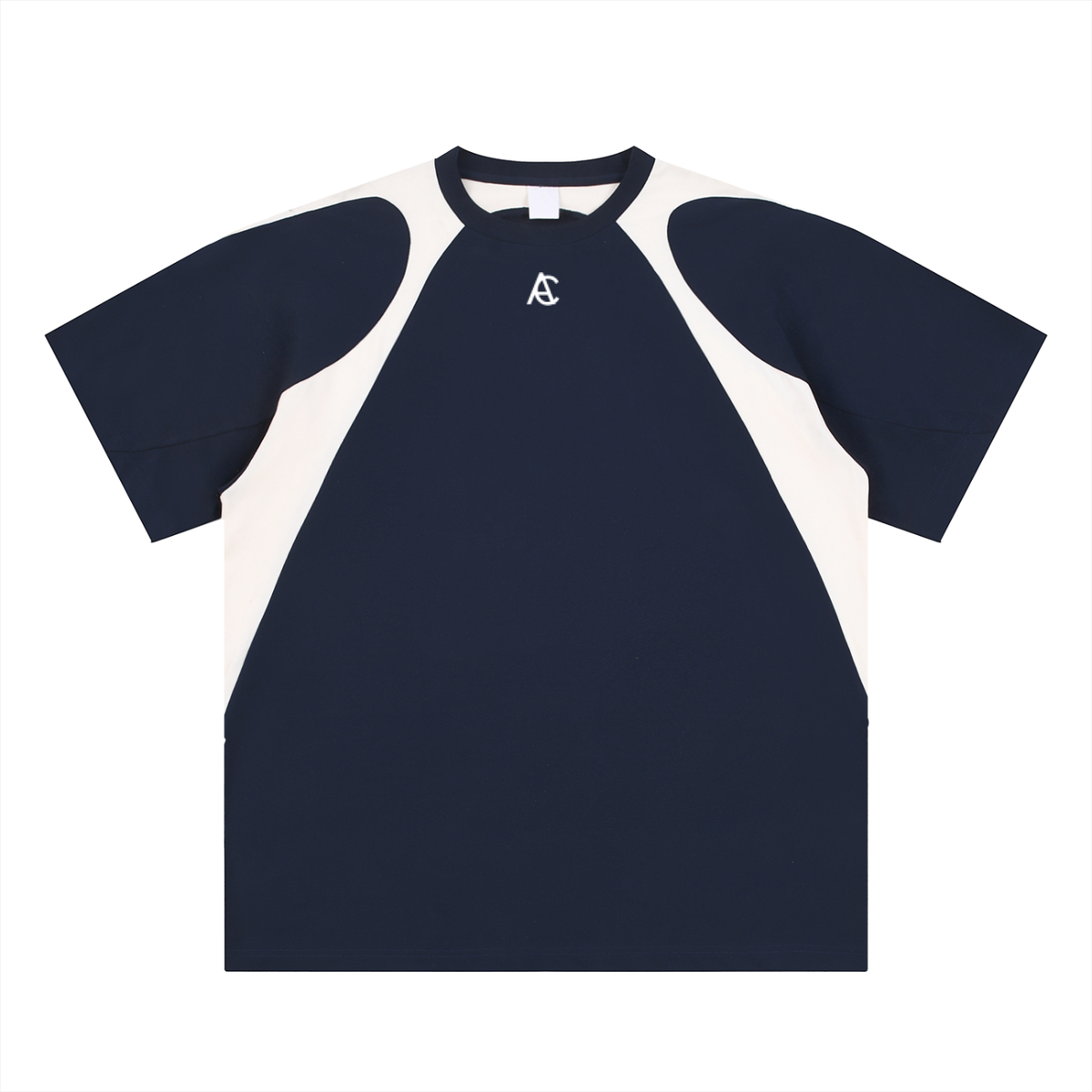 CONTRAST PANEL TEE