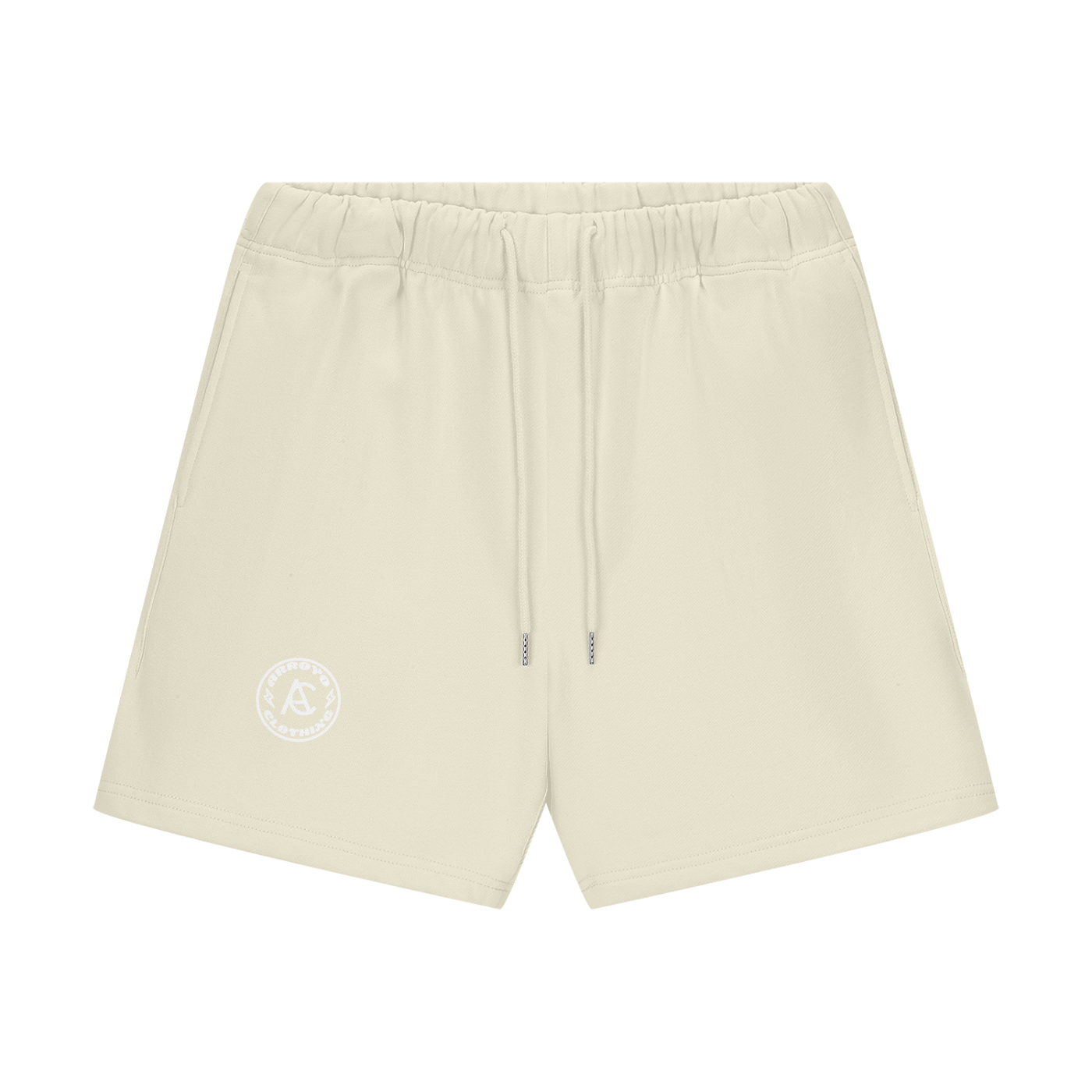 STREETWEAR HEAVYWEIGHT FLEECE SHORTS AC CIRCLE DESIGN
