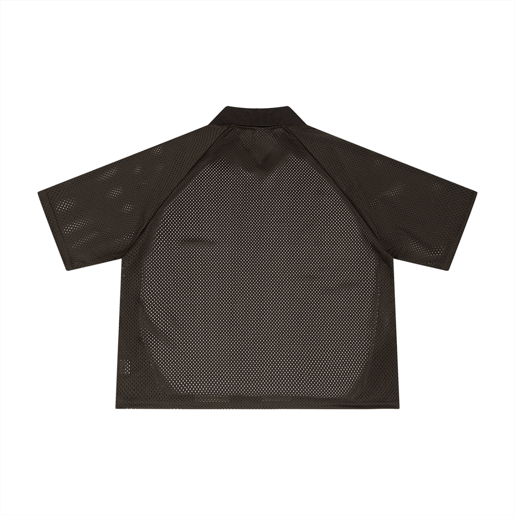 ARROYOCLOTHING EST 25 STRIPED MESH BOXY JERSEY