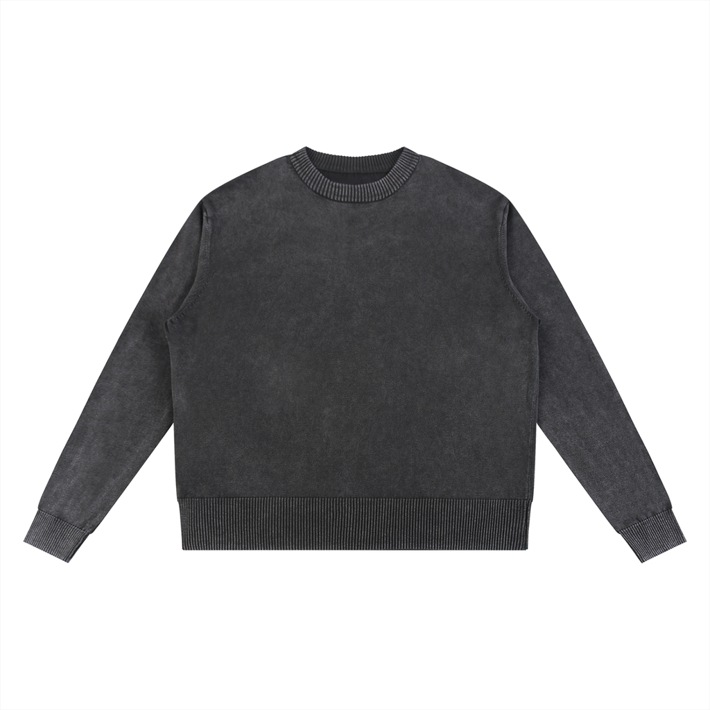 ARROYOCLOTHING BLANK WASHED OVERSIZED SWEATER