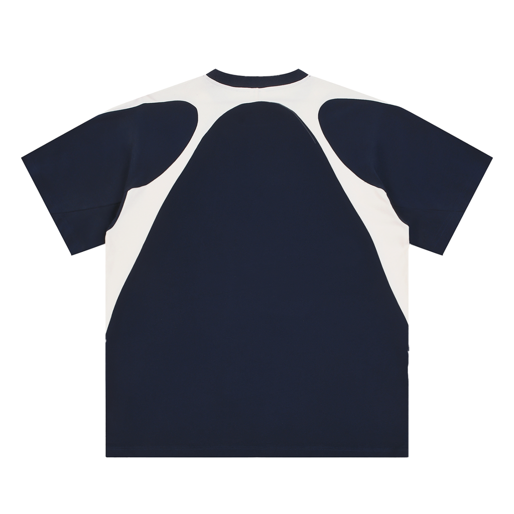 CONTRAST PANEL TEE