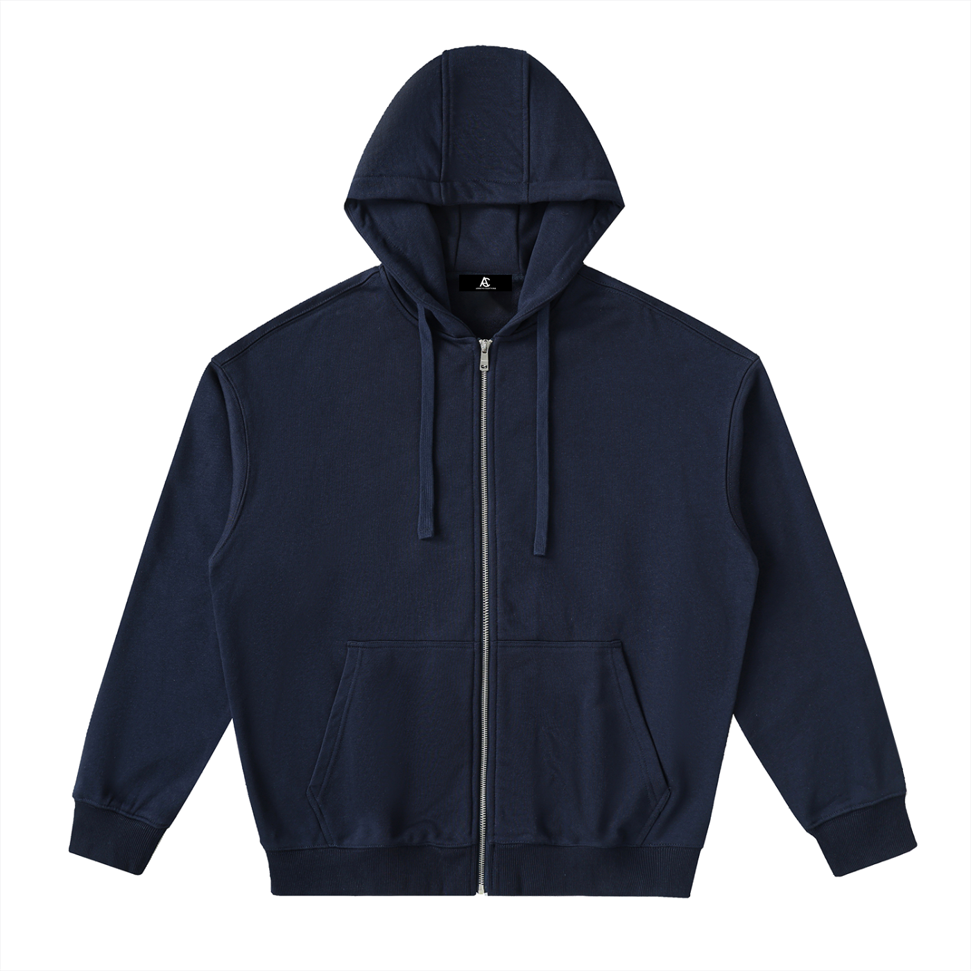 BLANK DROP SHOULDER ZIP UP