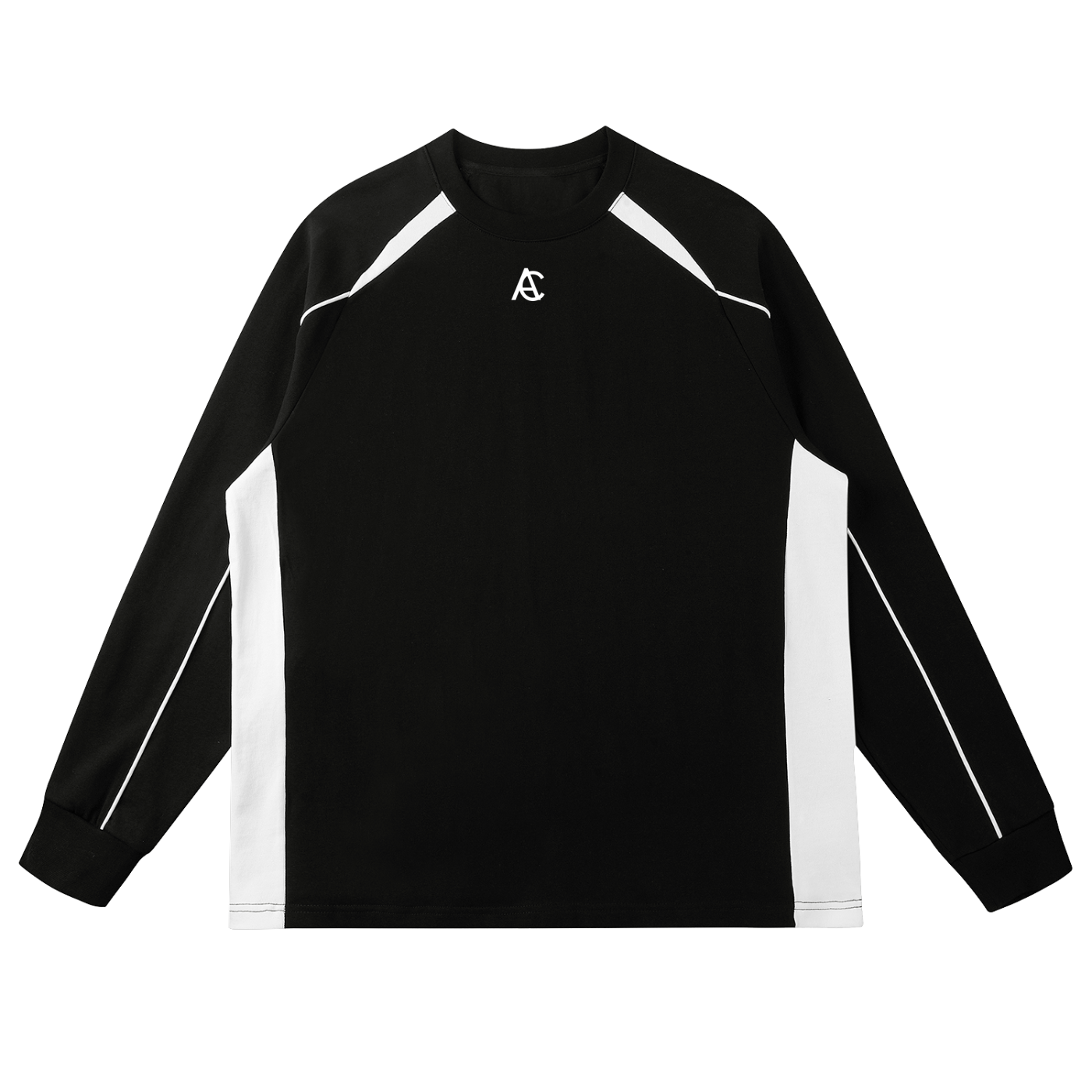 CONTRAST PANEL SWEATSHIRT