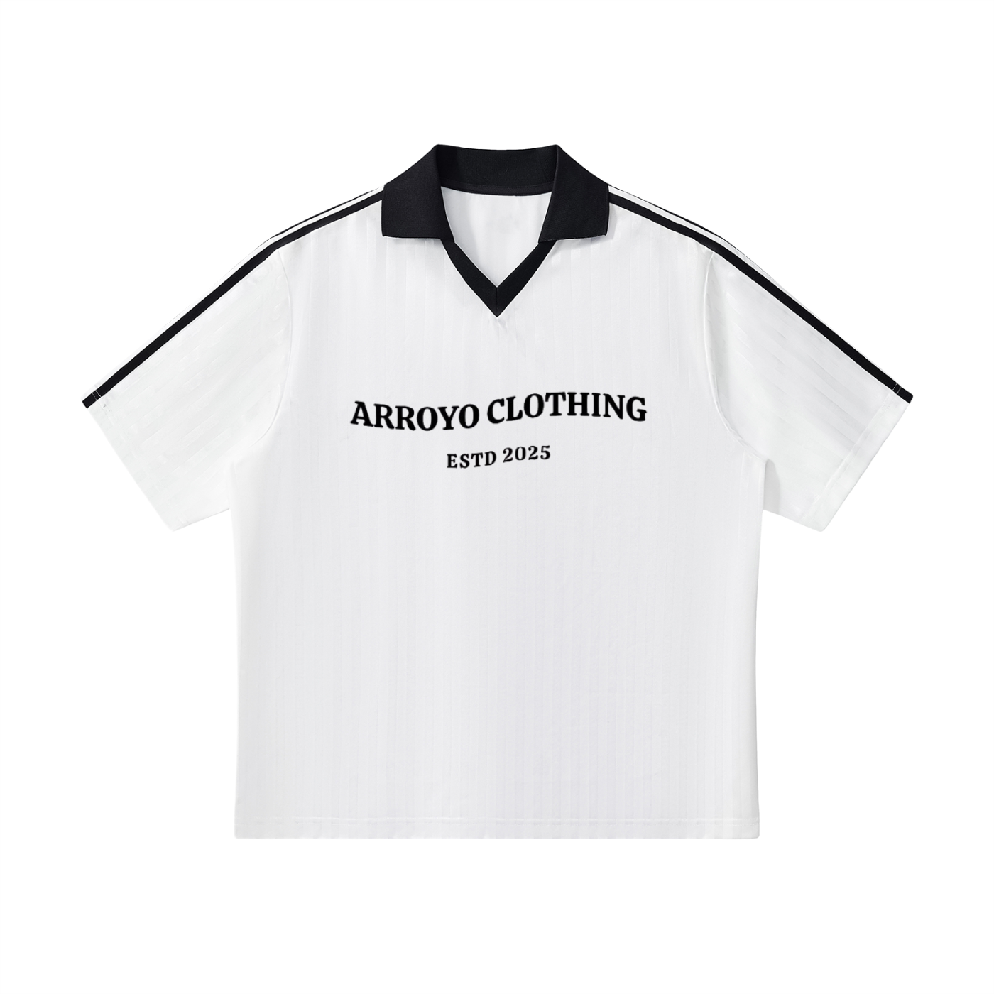 ARROYOCLOTHING SOCCER JERSEY WHITE AND YELLOW