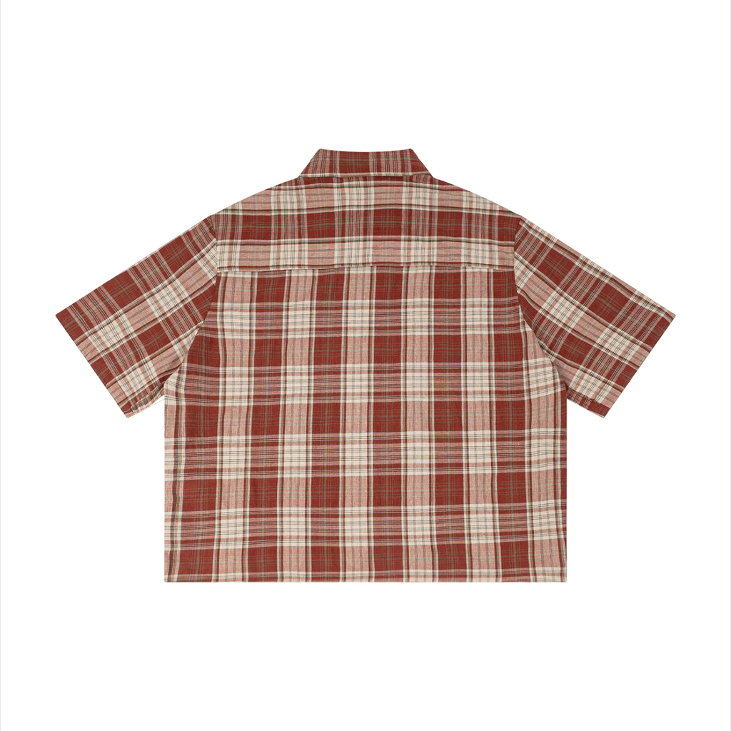 PLAID BOXY SHIRT